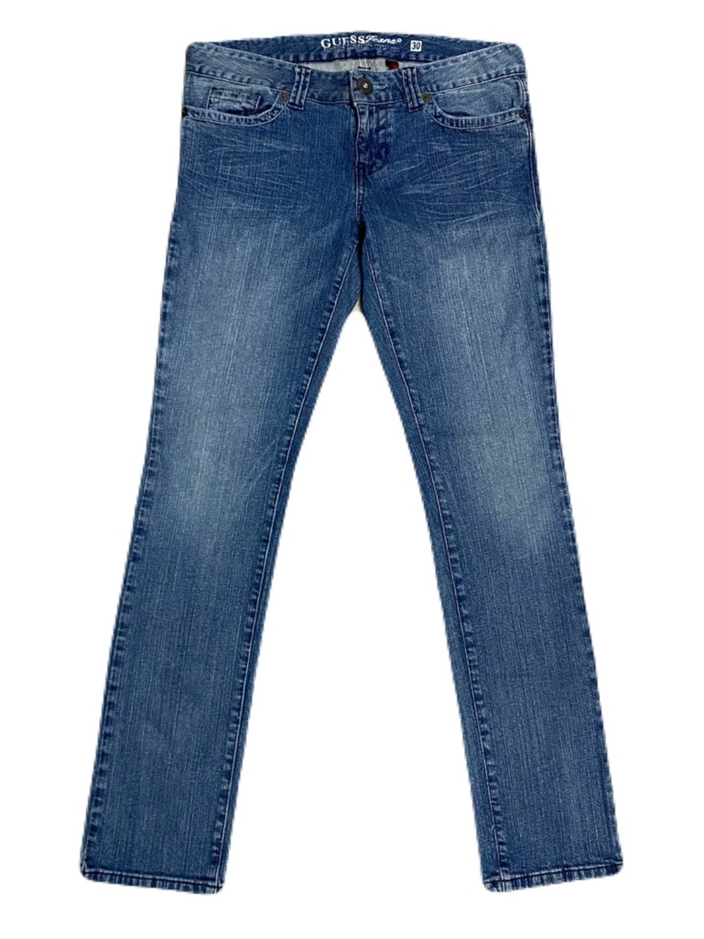 Guess Jeans Daredevil Skinny Stretch Medium Wash Jeans Women's 30 - Inseam 31"